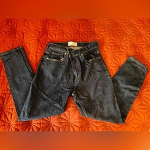 Everlane straight high rise jeans